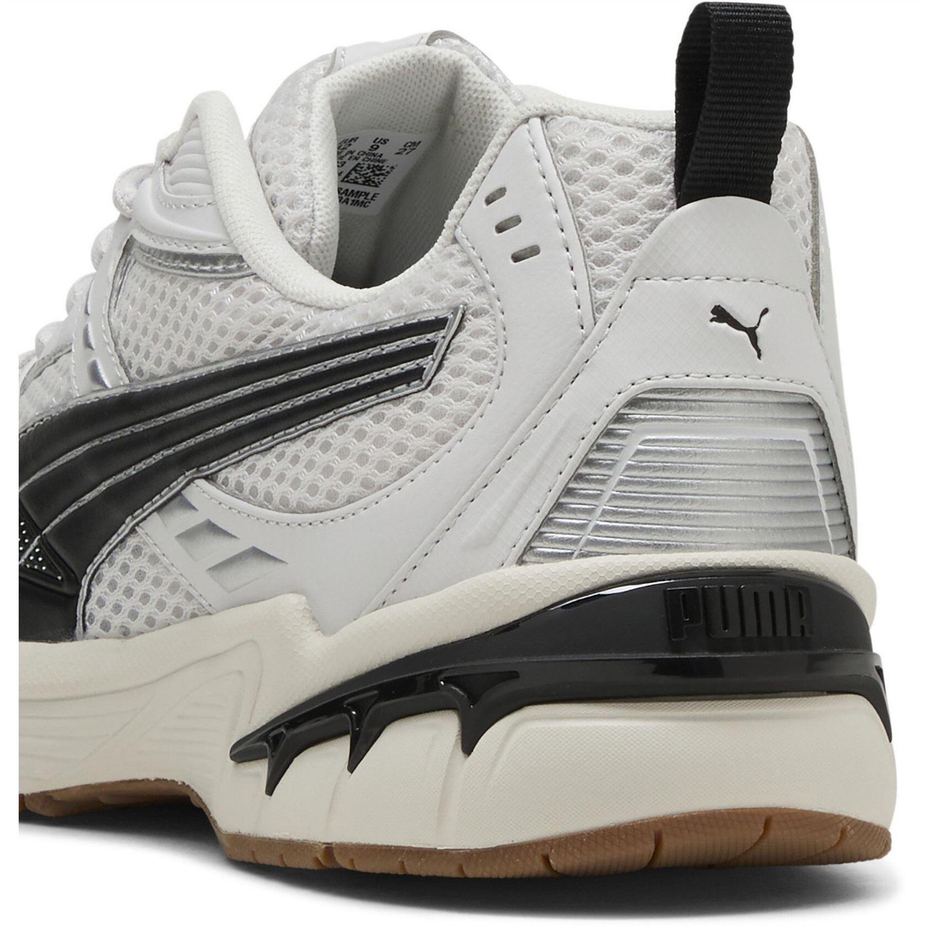 Light-Dark Gum - Pack Shot - Puma Mens Milenio Tech Leather Low Trainers