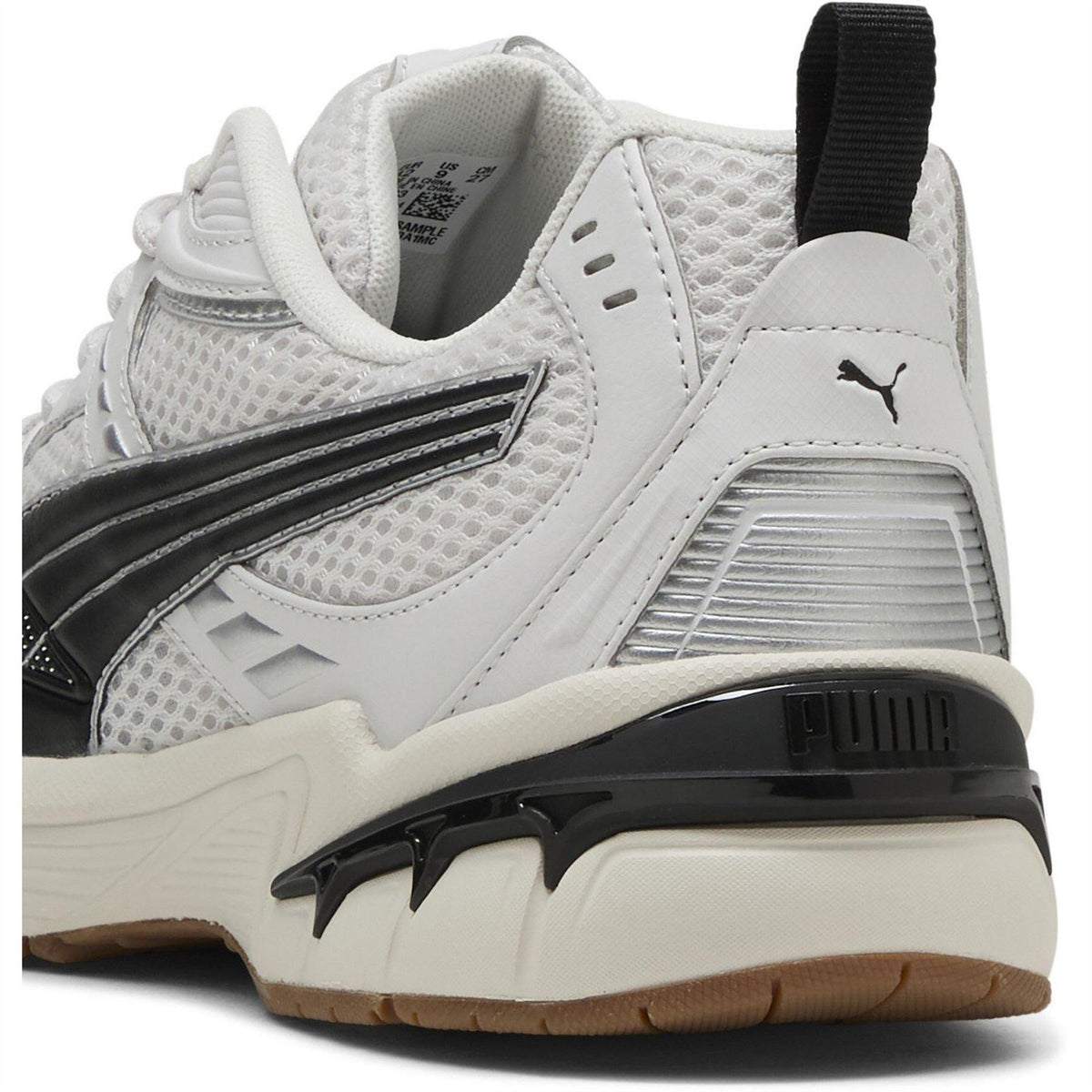 Light-Dark Gum - Pack Shot - Puma Mens Milenio Tech Leather Low Trainers