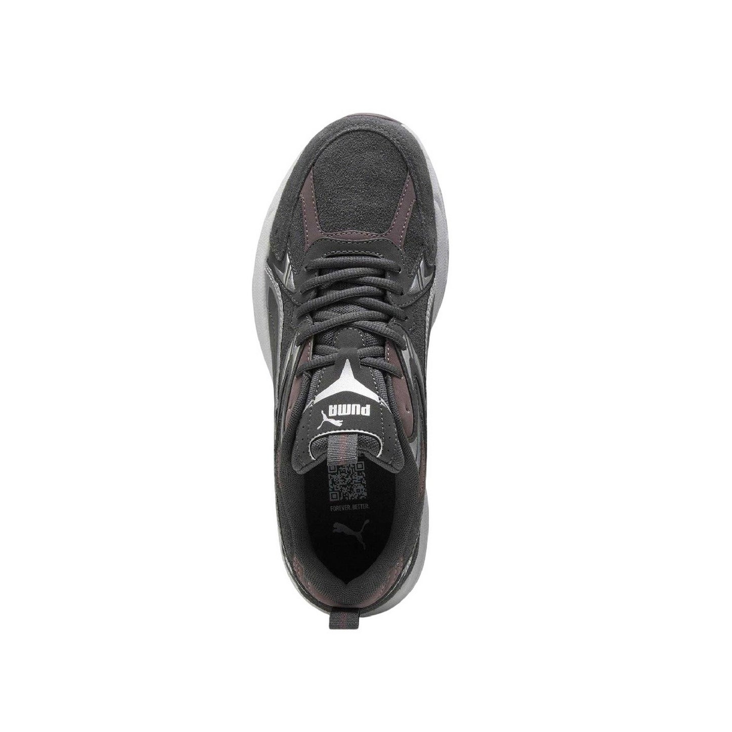 Slate-White - Lifestyle - Puma Mens Milenio Tech Leather Low Trainers