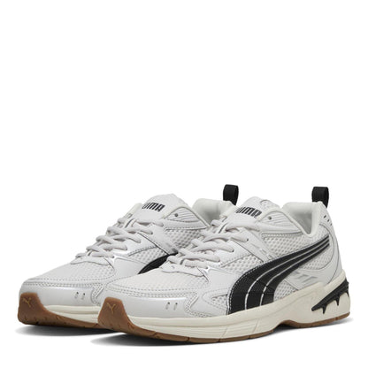 Light-Dark Gum - Front - Puma Mens Milenio Tech Leather Low Trainers