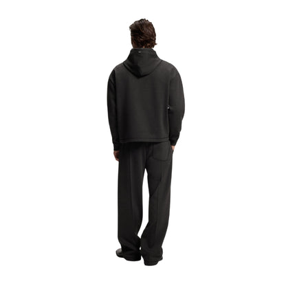 Medium Grey - Back - Hugo Mens Dineo Hoodie