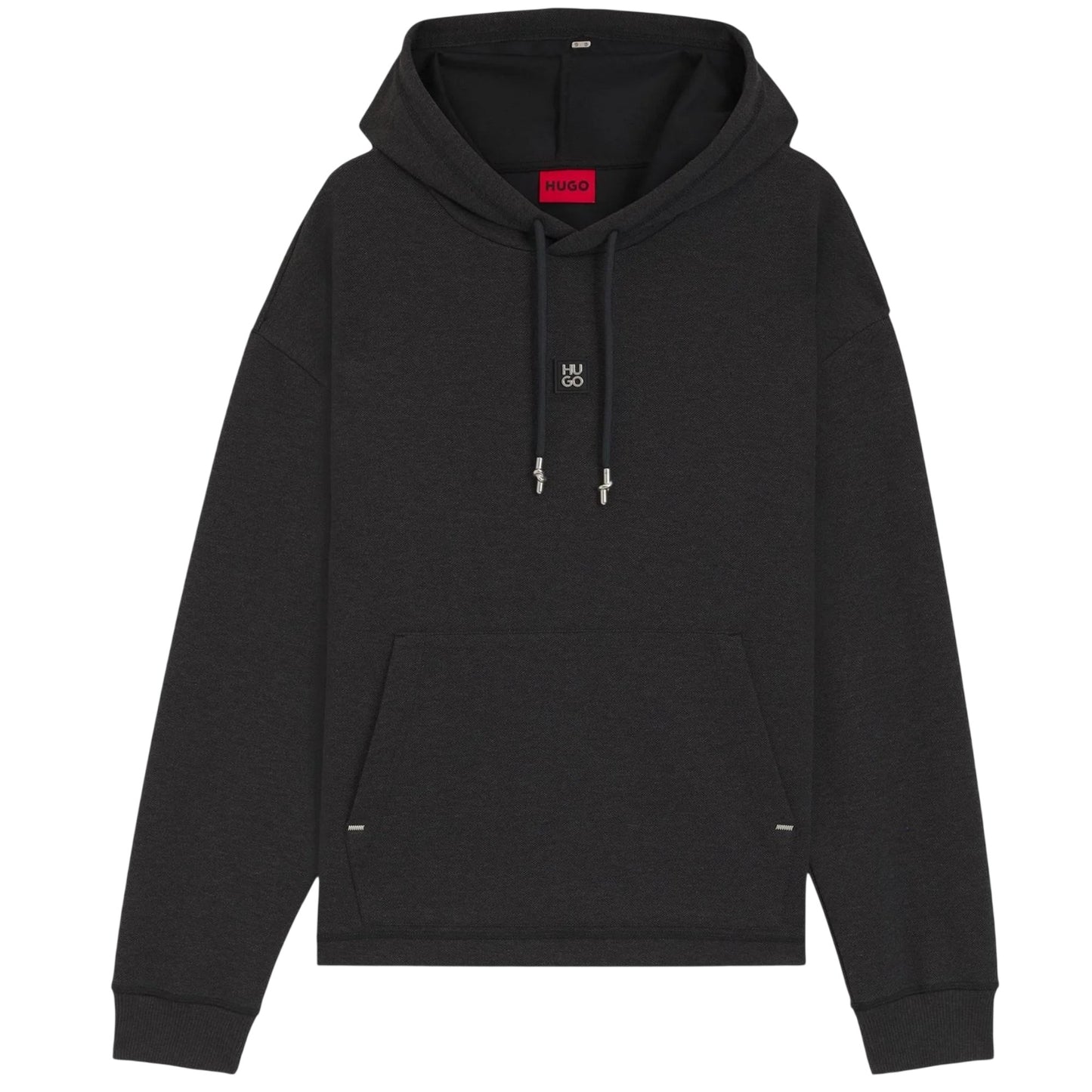 Medium Grey - Front - Hugo Mens Dineo Hoodie
