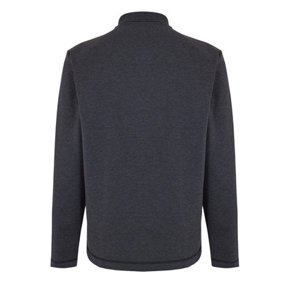 Medium Grey - Back - Hugo Mens Dinote Collared Polo Shirt