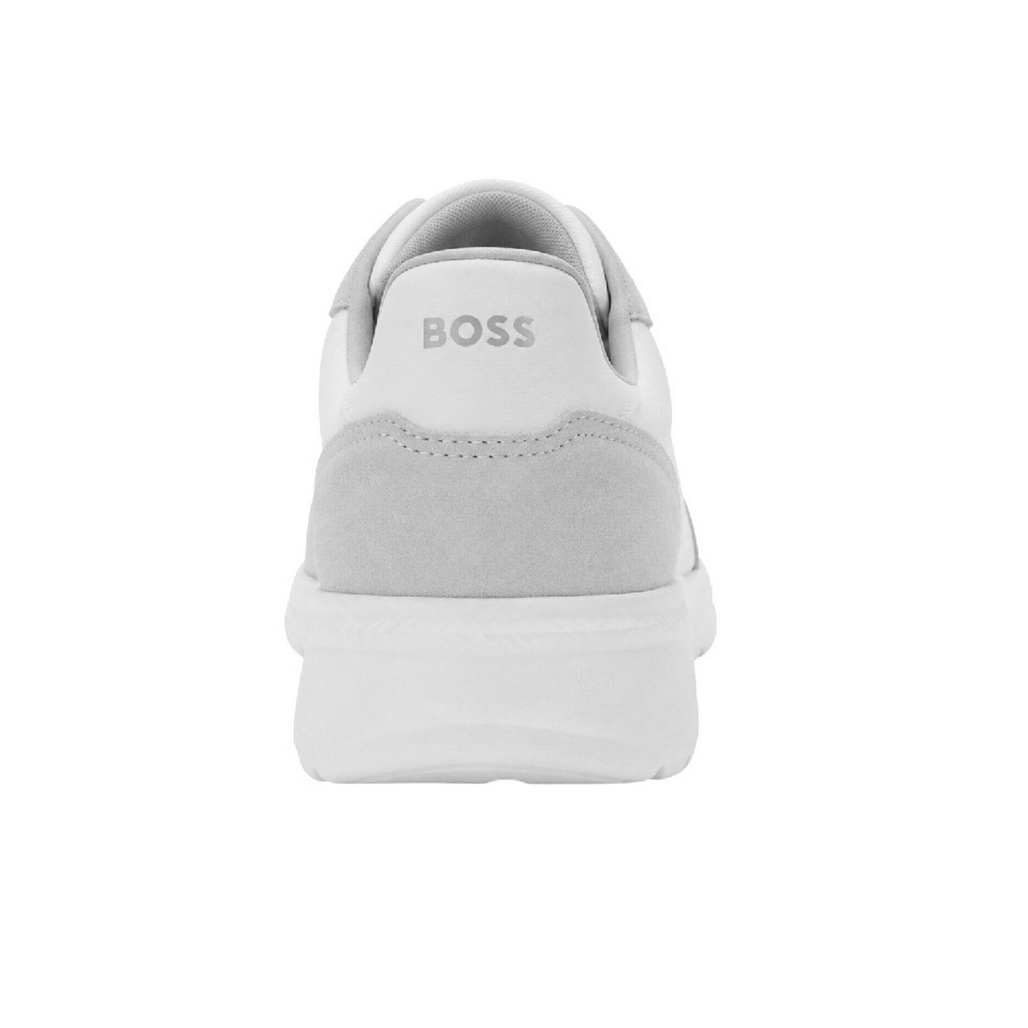 White - Back - Boss Mens Extreme Leather Trainers