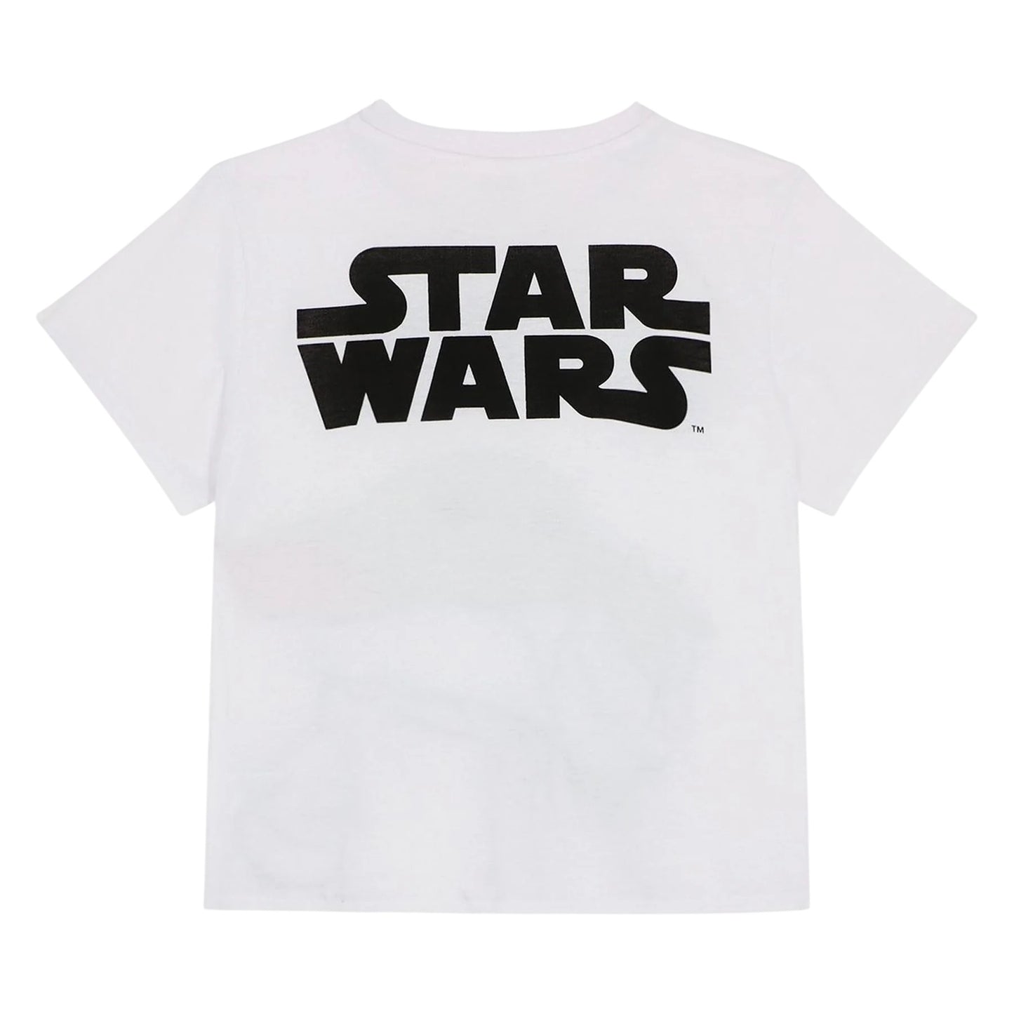 White - Back - Star Wars The Mandalorian Boys Grogu Cotton Blend T-Shirt