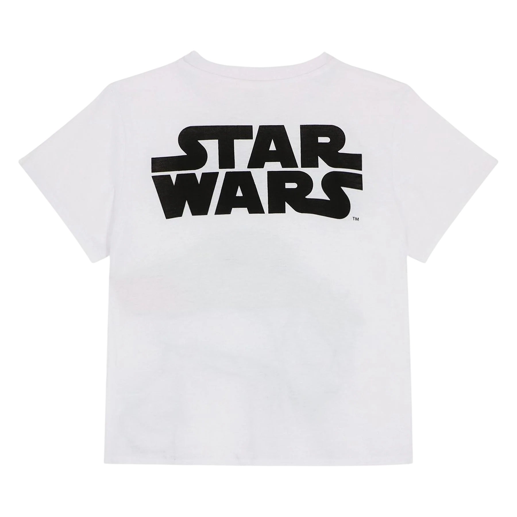White - Back - Star Wars The Mandalorian Boys Grogu Cotton Blend T-Shirt