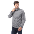 Grey - Front - Weekend Offender Mens Granville Overshirt