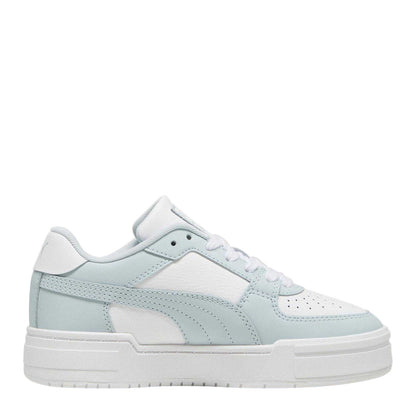 White-Blue - Front - Puma Childrens-Kids CA Pro Platform Trainers