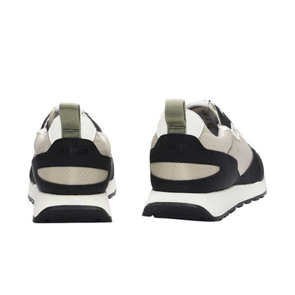 Beige - Back - Hugo Womens-Ladies Runn Puny Trainers