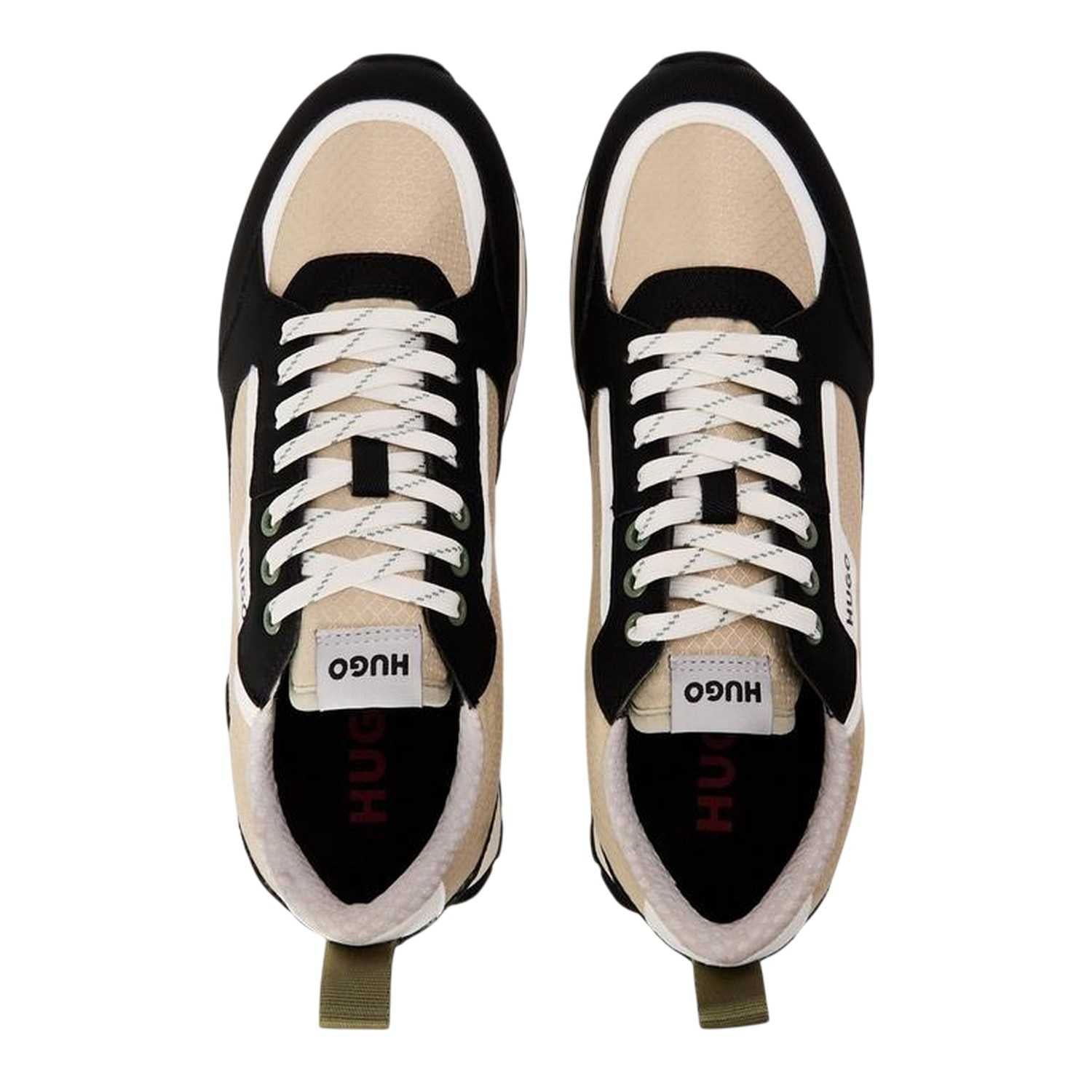 Beige - Lifestyle - Hugo Womens-Ladies Runn Puny Trainers