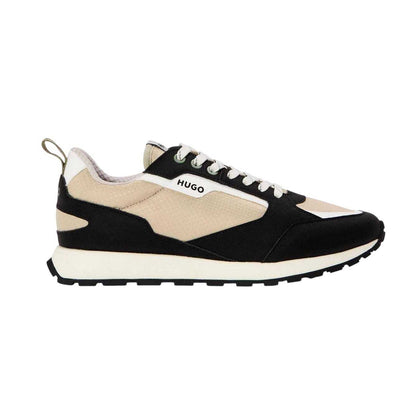 Beige - Front - Hugo Womens-Ladies Runn Puny Trainers