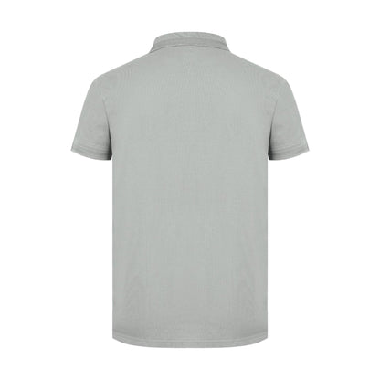 Grey - Back - Jack Wills Mens Cotton Polo Shirt