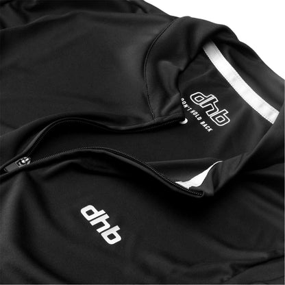 Black - Side - dhb Mens Blok Cycling Jersey