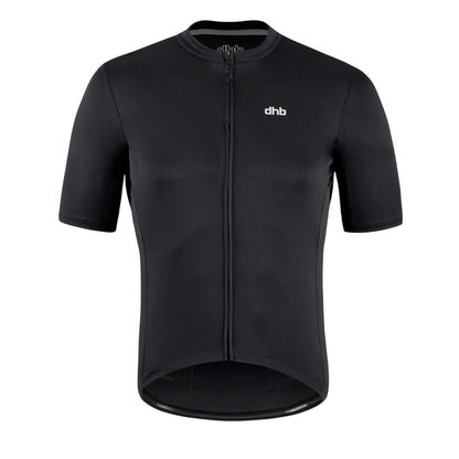 Black - Front - dhb Mens Blok Cycling Jersey