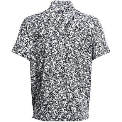Blue - Back - Under Armour Mens Playoff Performance Polo Shirt