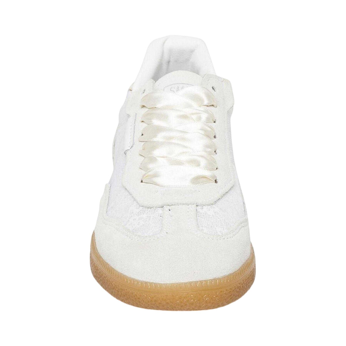 White - Lifestyle - Steve Madden Childrens-Kids Emporia Suede Trainers
