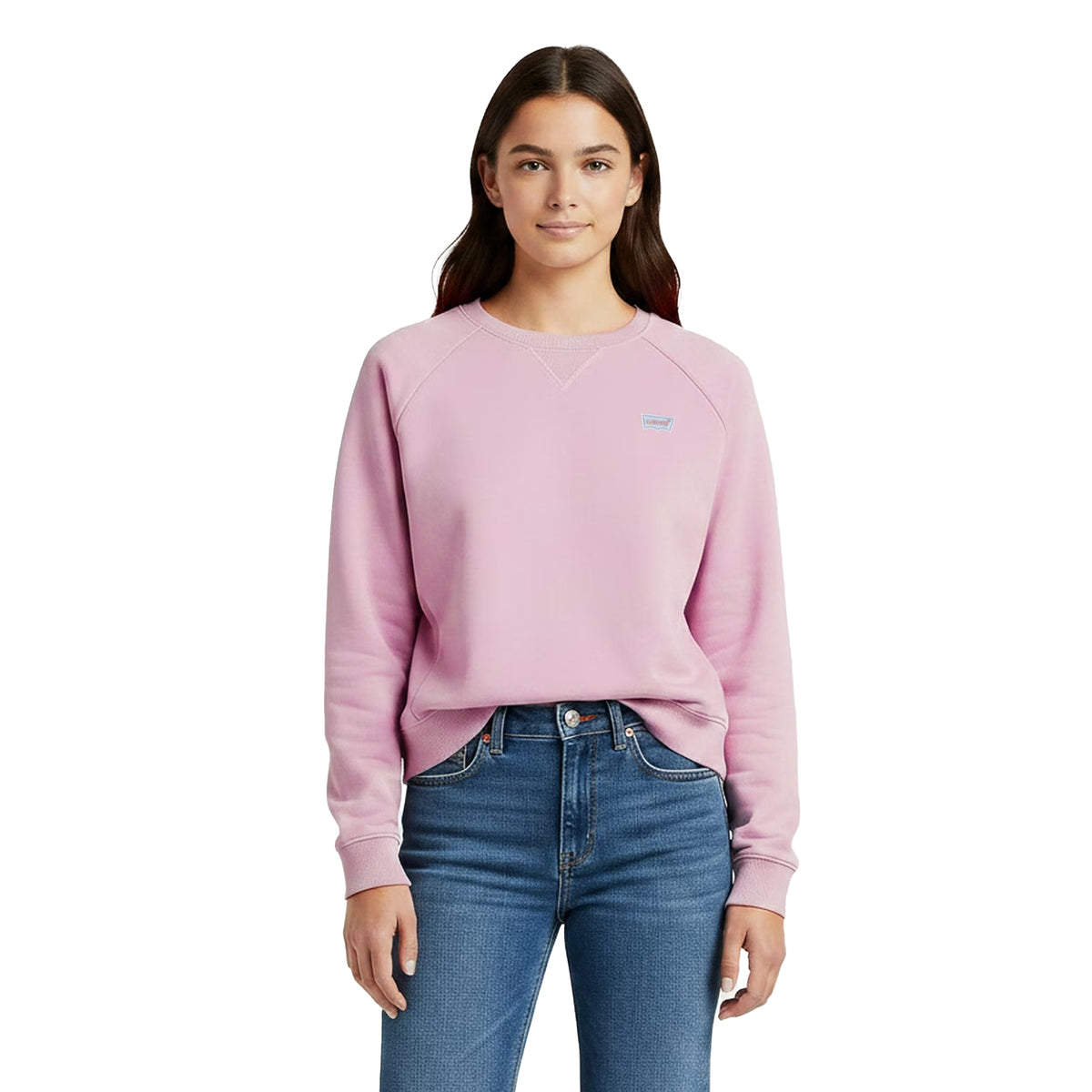 Coral Pink - Lifestyle - Levis Childrens-Kids Batwing Logo Sweatshirt