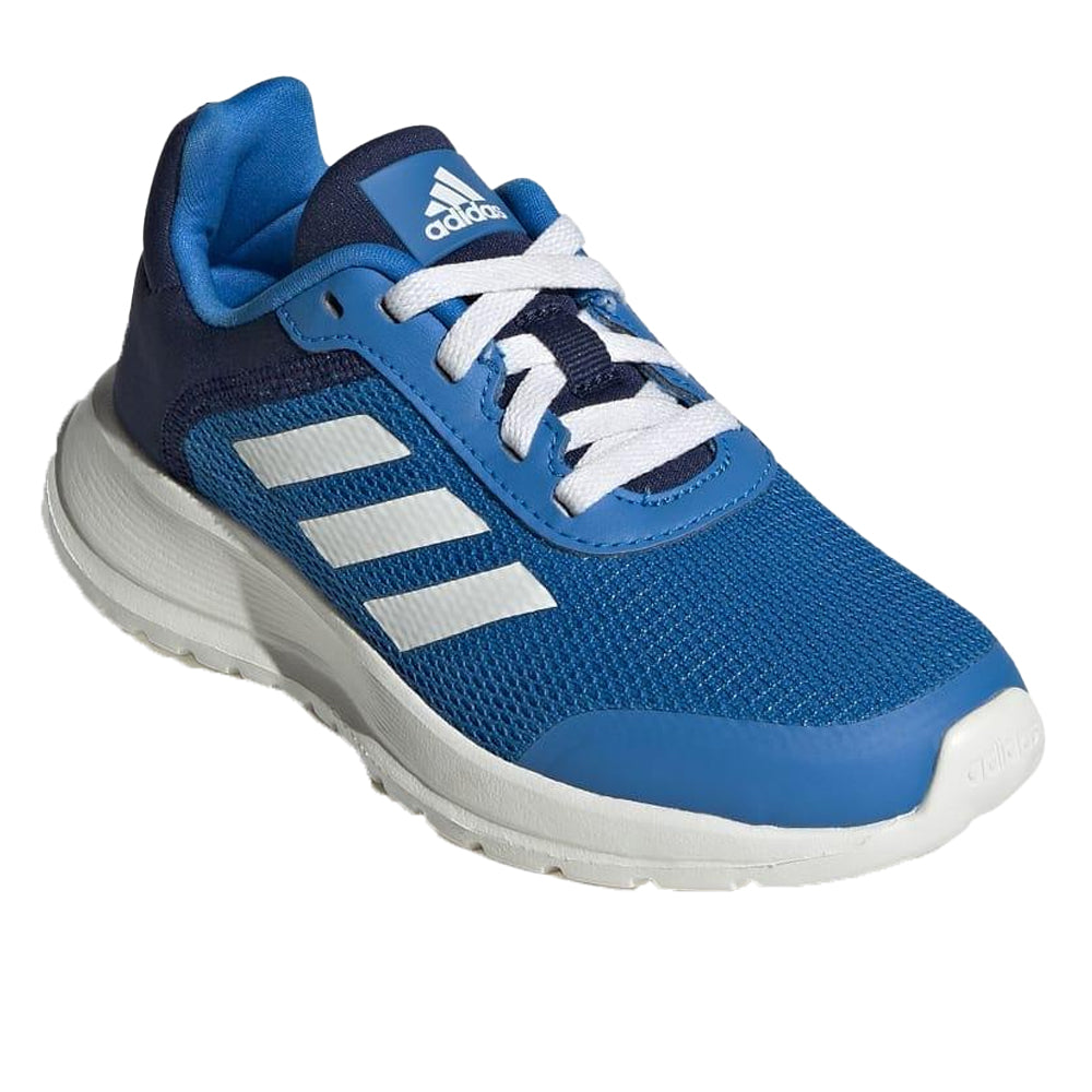 Blue - Front - Adidas Childrens-Kids Tensaur Run 2.0 Trainers