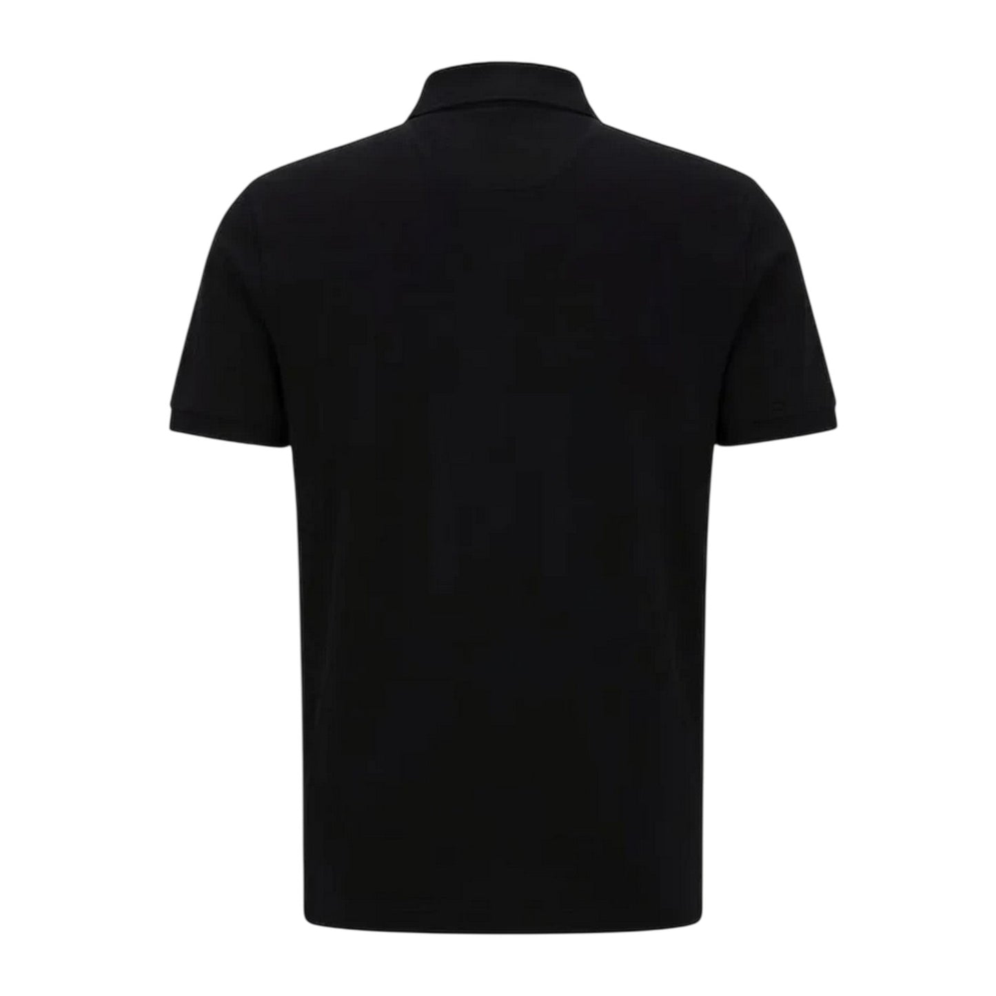 Black - Back - Boss Mens Regular Short-Sleeved Polo Shirt