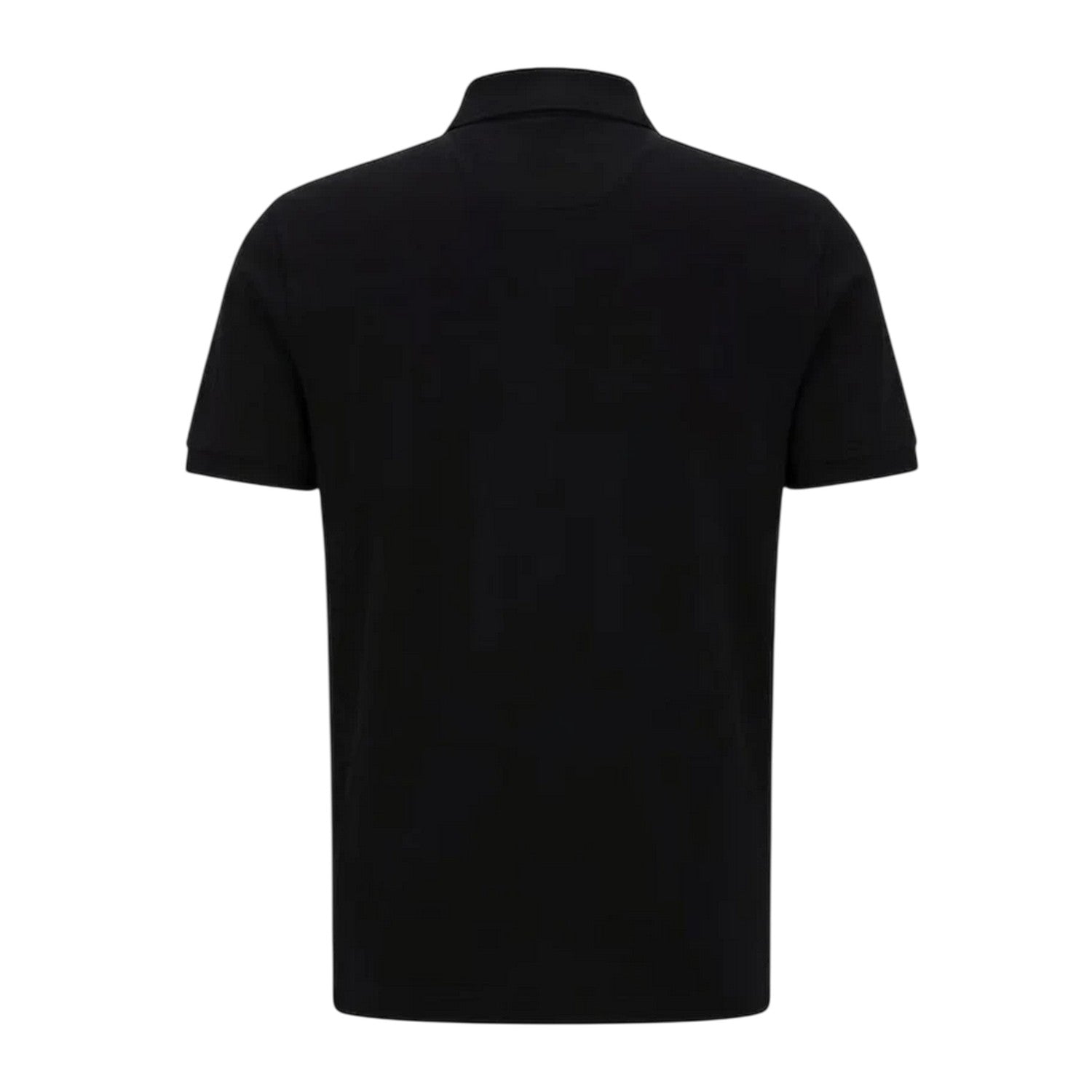 Black - Back - Boss Mens Regular Short-Sleeved Polo Shirt