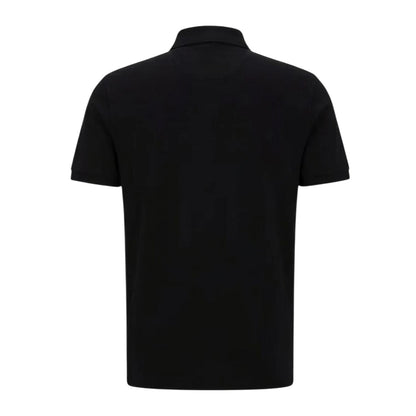 Black - Back - Boss Mens Regular Short-Sleeved Polo Shirt