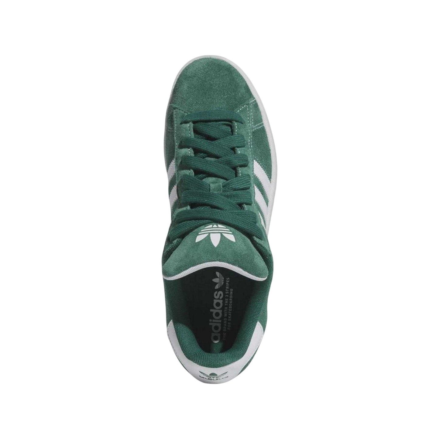 Green - Back - Adidas Mens Campus 00s Suede Trainers