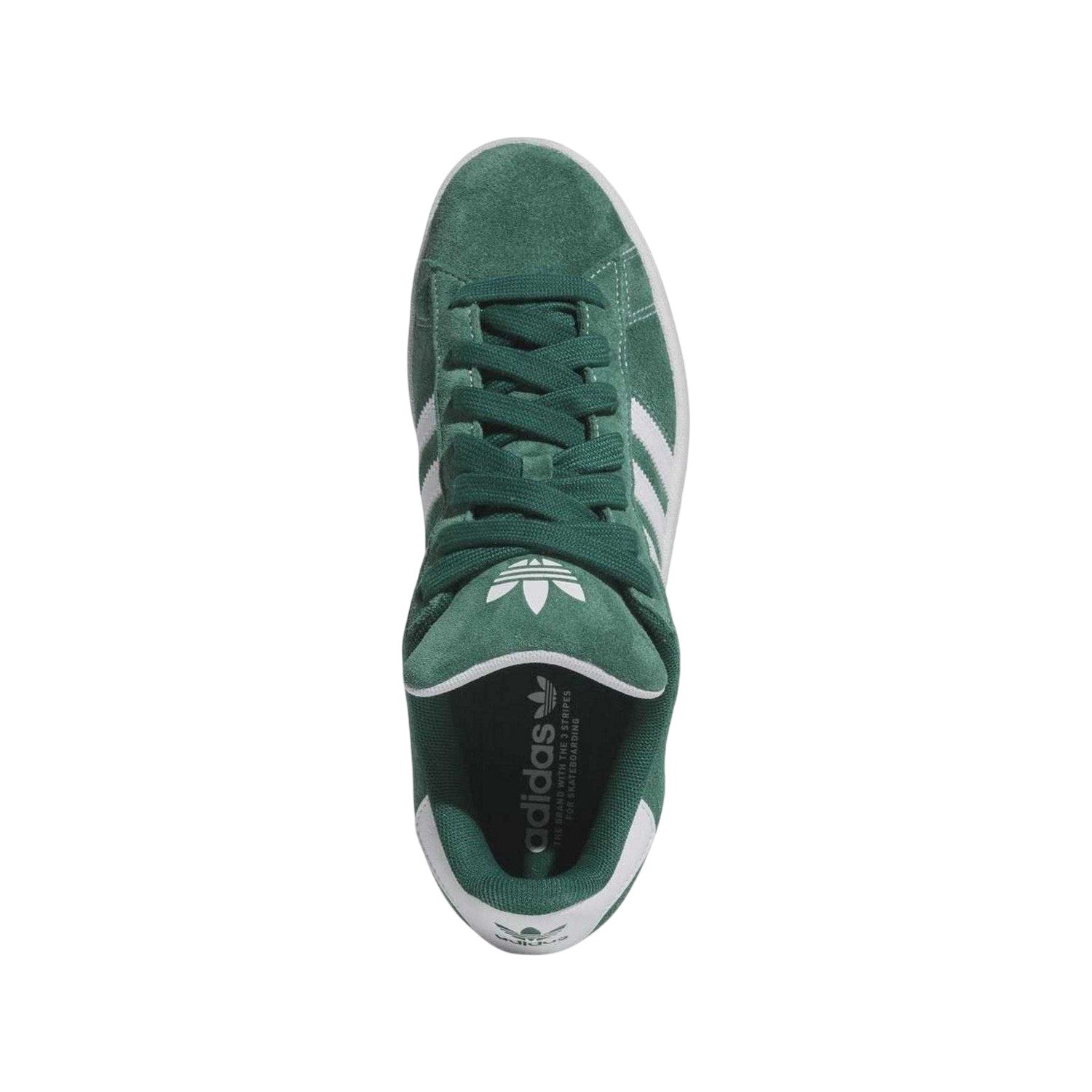 Green - Back - Adidas Mens Campus 00s Suede Trainers
