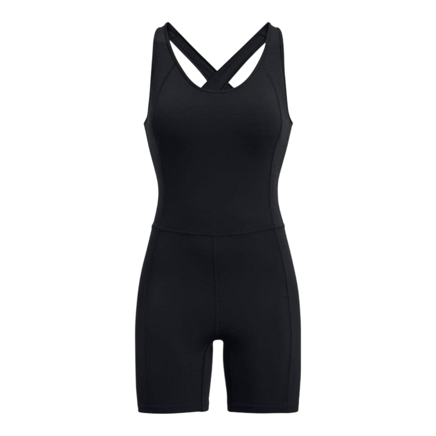 Black - Front - Under Armour Womens-Ladies Supersoft Bodysuit