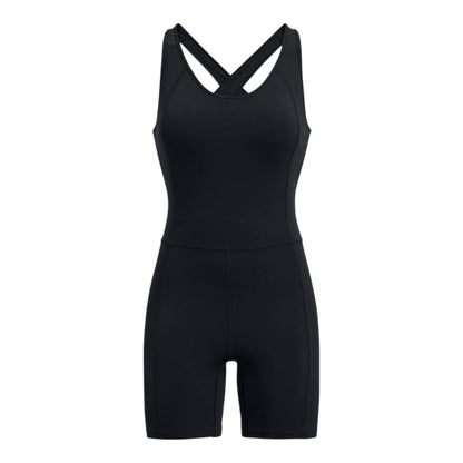 Black - Front - Under Armour Womens-Ladies Supersoft Bodysuit