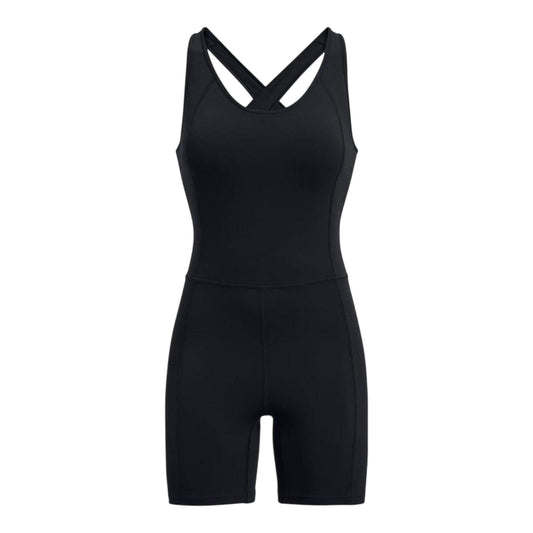 Black - Front - Under Armour Womens-Ladies Supersoft Bodysuit