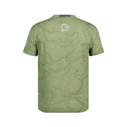 Olive - Back - Karrimor Mens Trail Performance Running T-Shirt