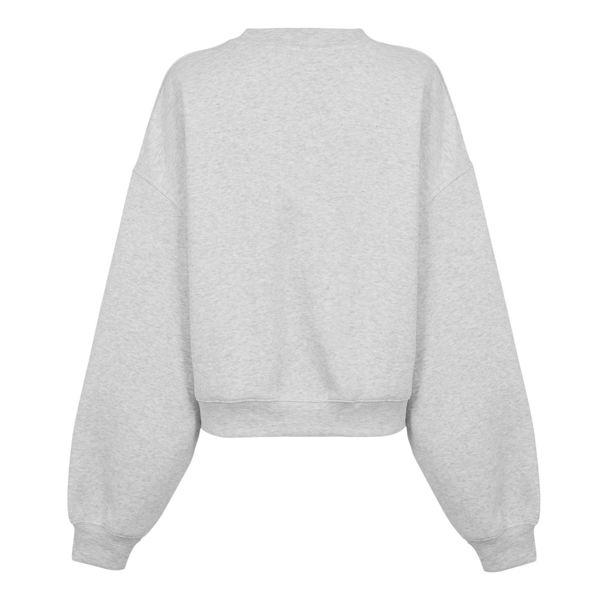 Light Grey - Back - New Balance Womens-Ladies Heritage Crew Neck Sweatshirt