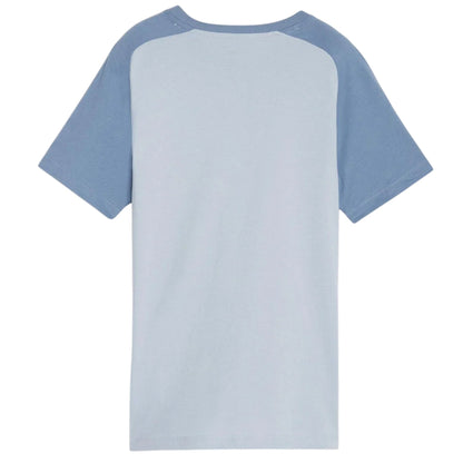 Blue Wash - Back - Puma Mens Manchester City FC T-Shirt