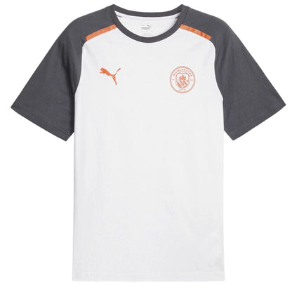 Puma White - Front - Puma Mens Manchester City FC T-Shirt