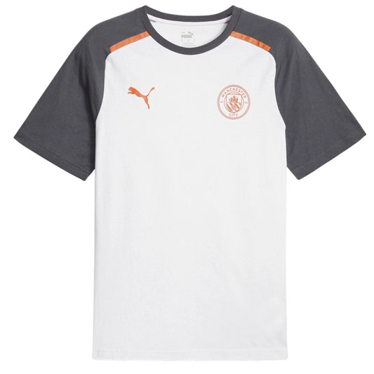Puma White - Front - Puma Mens Manchester City FC T-Shirt