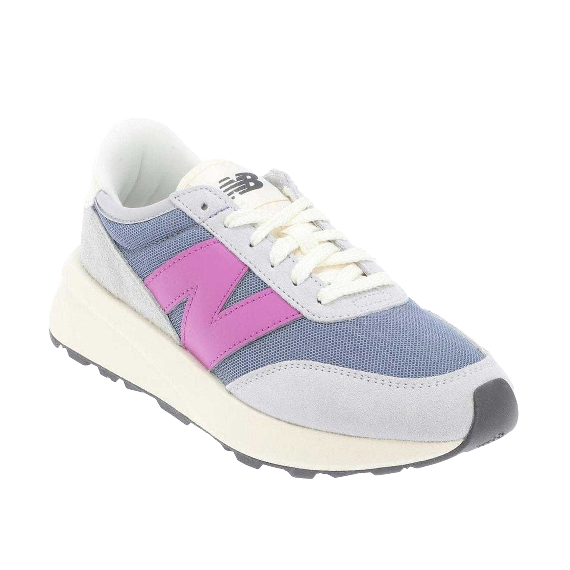 Grey - Lifestyle - New Balance Womens-Ladies 237 Leather Trainers