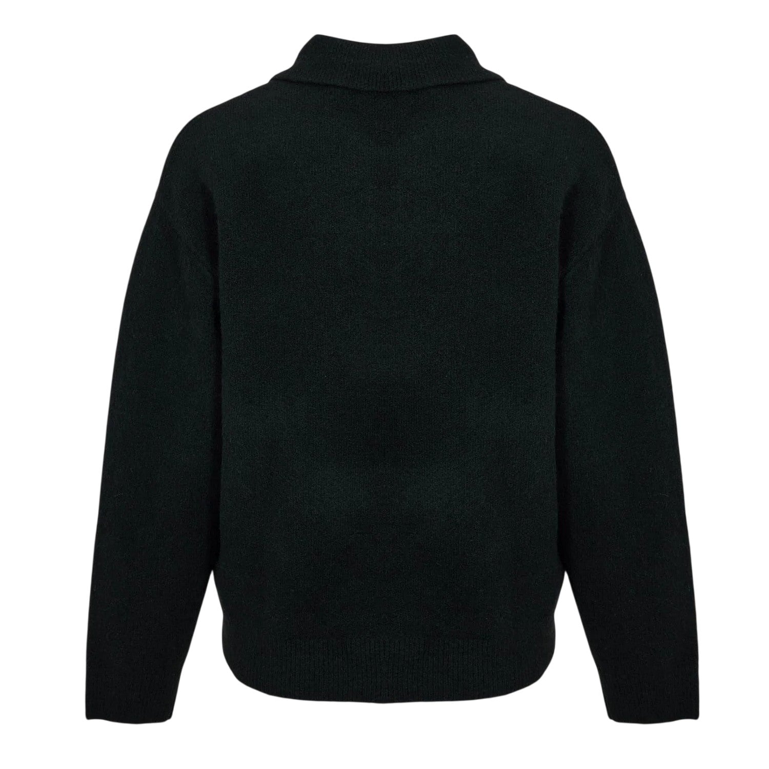Black - Back - Couture Mens Fluffy Relaxed Fit Top