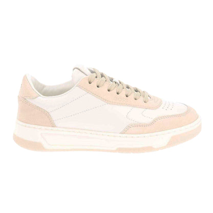 White - Front - Boss Womens-Ladies Baltimore Leather Trainers