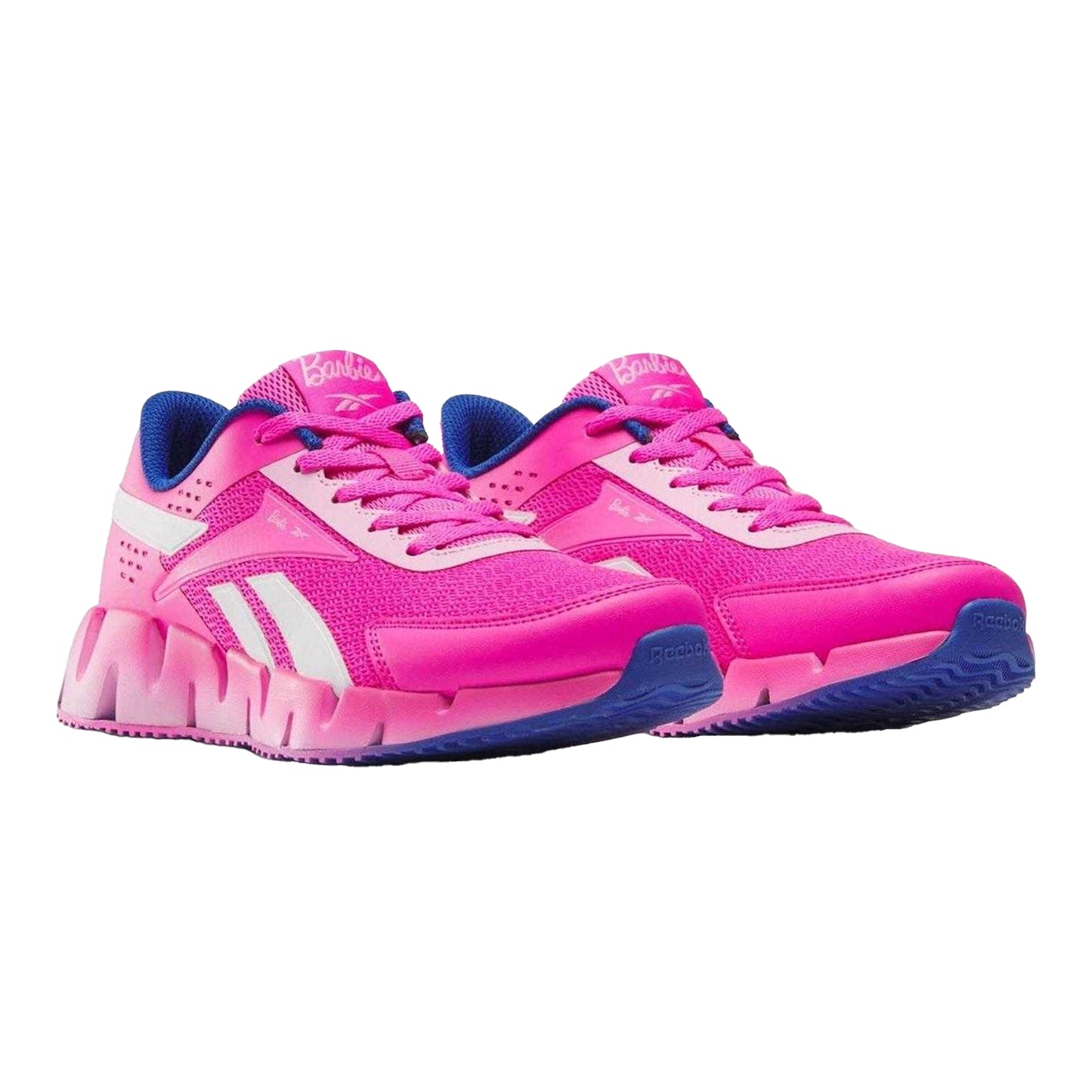 Pink - Lifestyle - Reebok Girls Zig Dynamica 5 Barbie Mesh Trainers