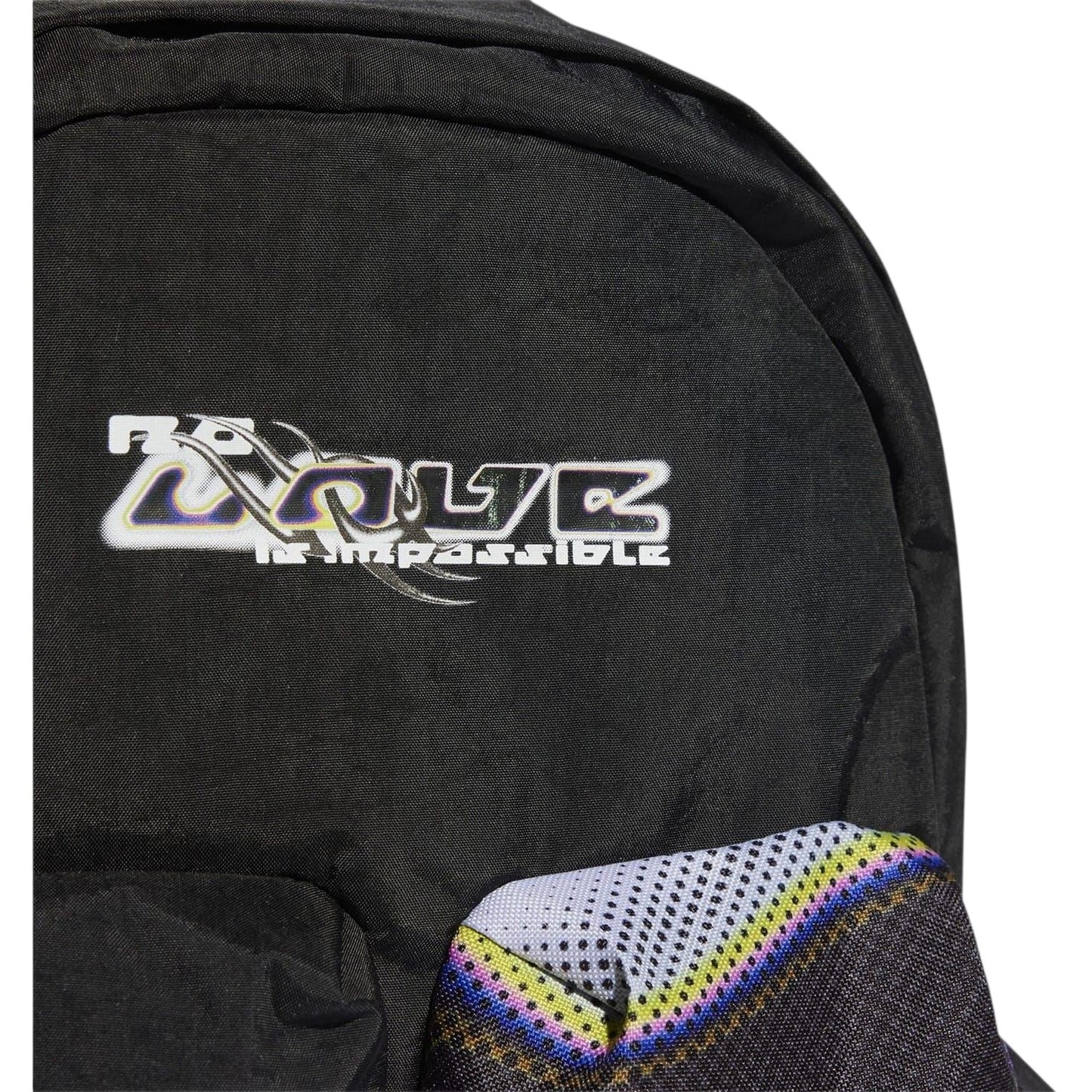 Black - Side - Adidas Unisex Adult Pabllo Vittar Pride Backpack
