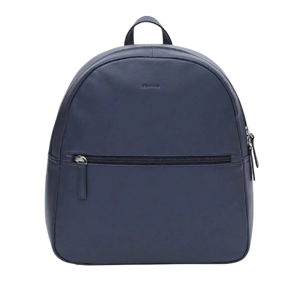 Navy - Front - Firetrap Leather Backpack