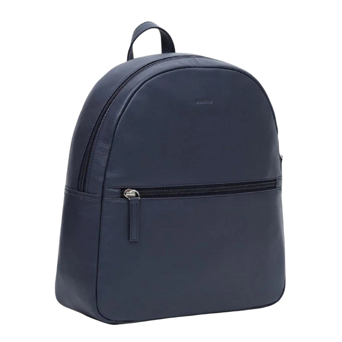 Navy - Back - Firetrap Leather Backpack