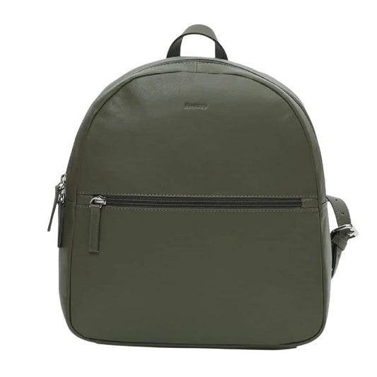 Sea Green - Front - Firetrap Leather Backpack