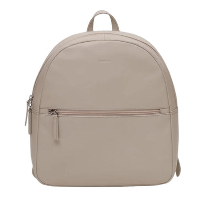 Beige - Front - Firetrap Leather Backpack