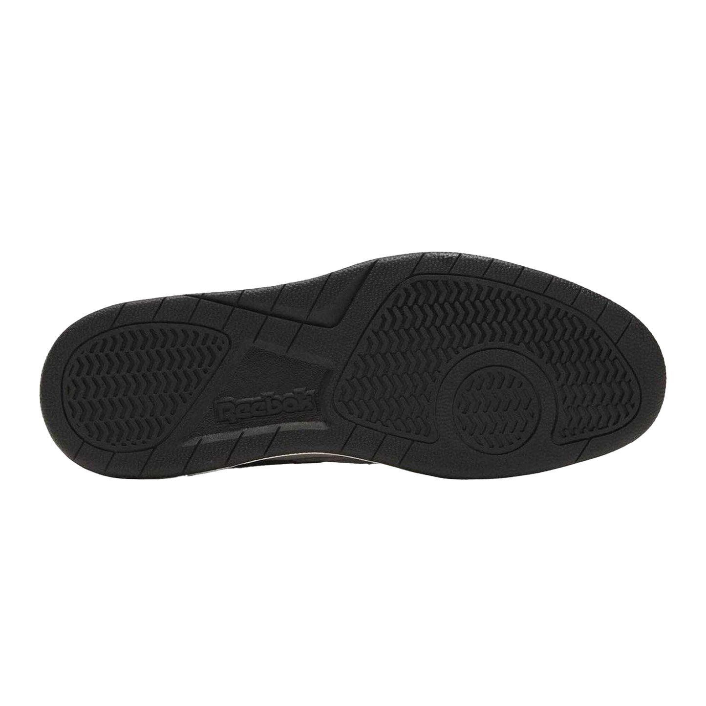White-Black - Lifestyle - Reebok Childrens-Kids BB 4500 Leather Trainers