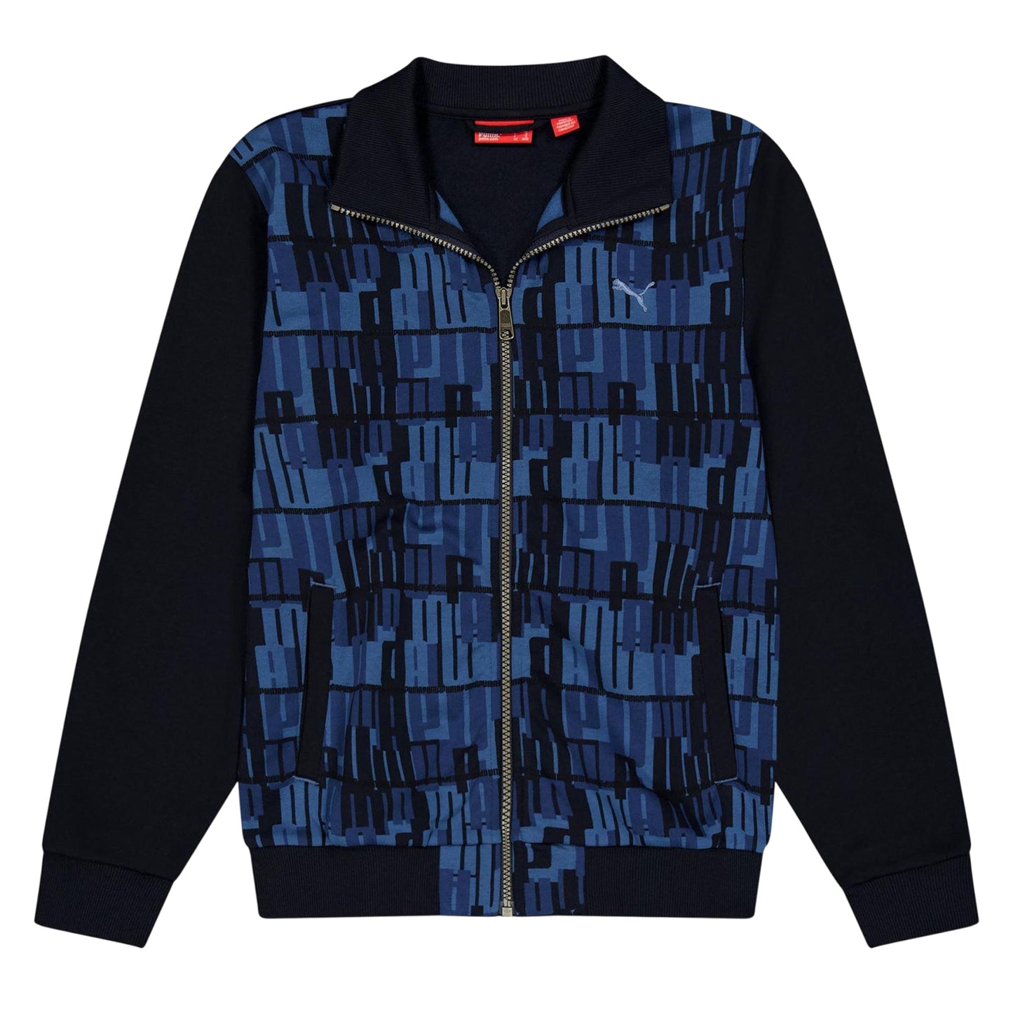 Blue - Front - Puma Childrens-Kids All-Over Print Sweatshirt