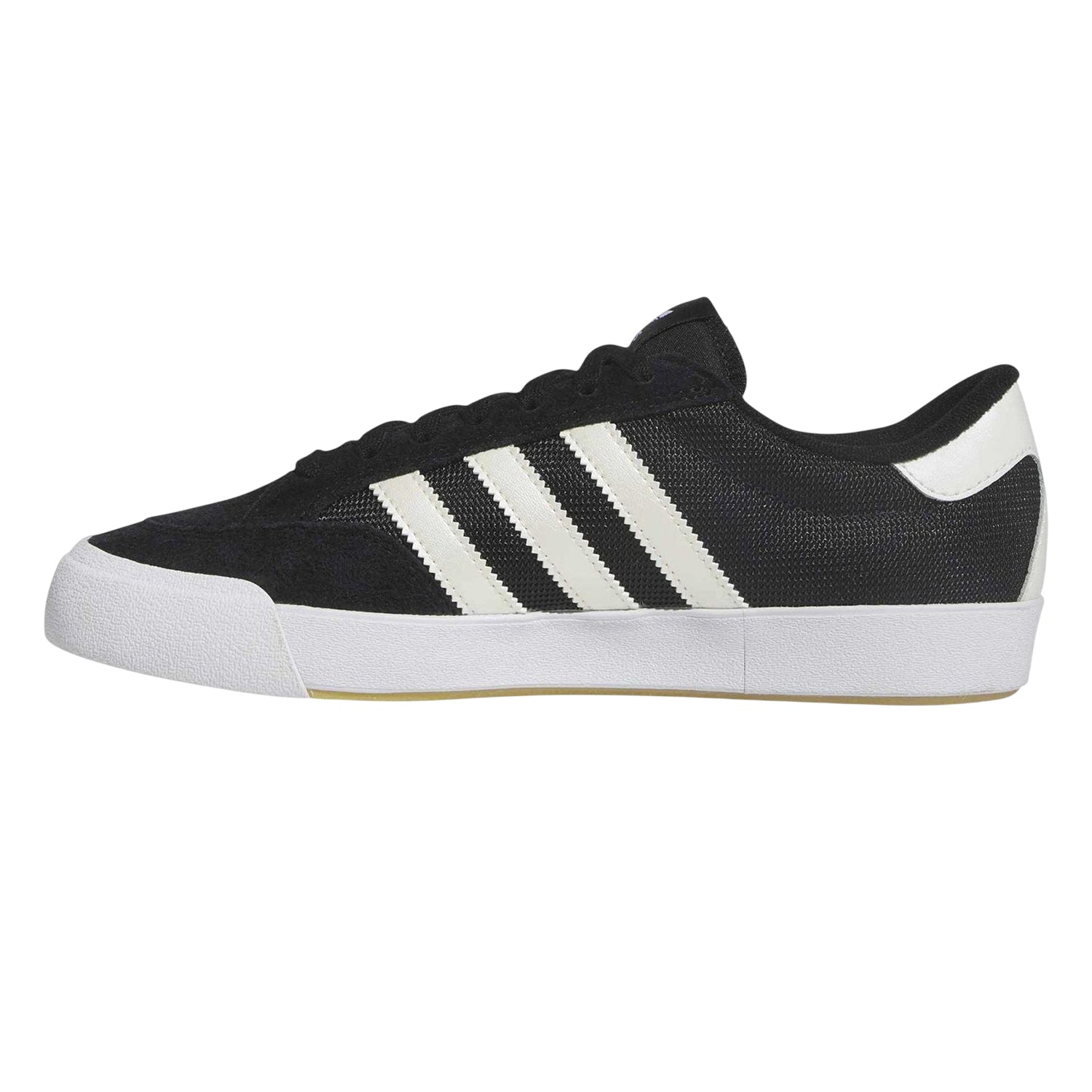 Black - Side - Adidas Womens-Ladies Originals Nora Suede Trainers