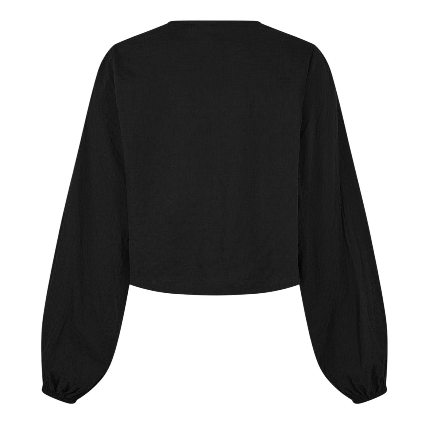 Black - Back - Edited Womens-Ladies Lisanne Tie Detail Top