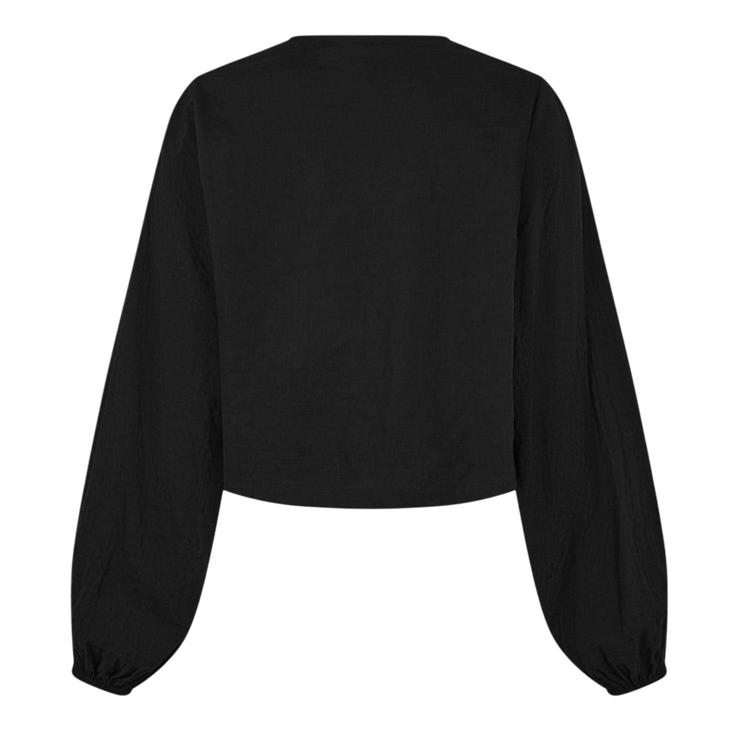 Black - Back - Edited Womens-Ladies Lisanne Tie Detail Top