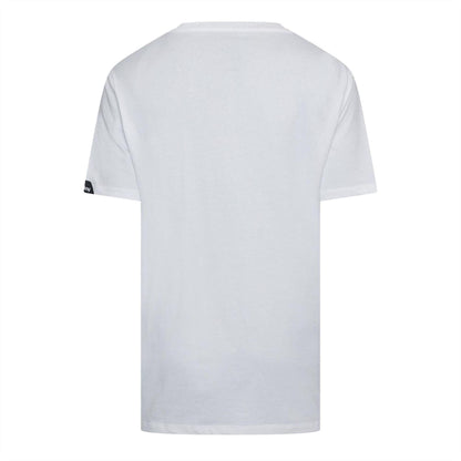 White - Back - Replay Mens Logo Cotton Regular T-Shirt